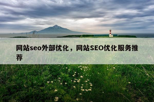 网站seo外部优化，网站SEO优化服务推荐