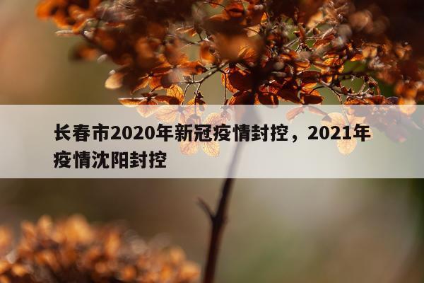 长春市2020年新冠疫情封控，2021年疫情沈阳封控