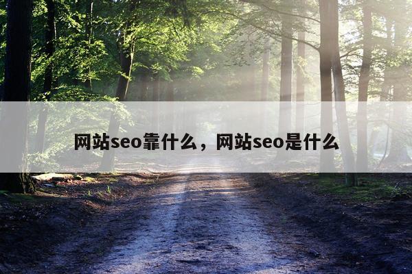 网站seo靠什么，网站seo是什么