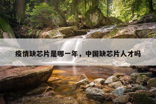 疫情缺芯片是哪一年，中国缺芯片人才吗