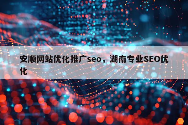 安顺网站优化推广seo，湖南专业SEO优化