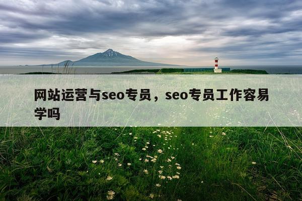 网站运营与seo专员，seo专员工作容易学吗