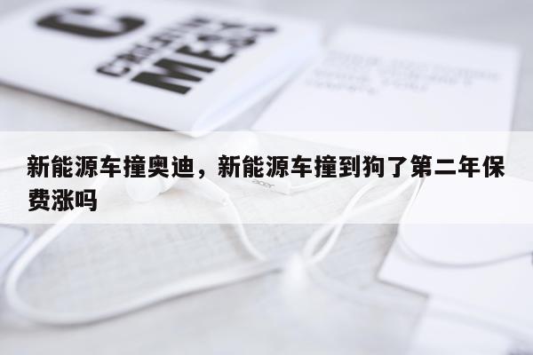 新能源车撞奥迪，新能源车撞到狗了第二年保费涨吗