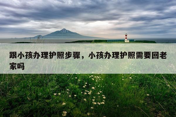 跟小孩办理护照步骤,小孩办理护照需要回老家吗