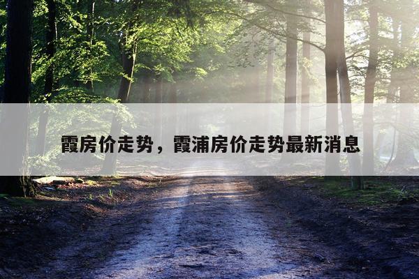 霞房价走势,霞浦房价走势最新消息